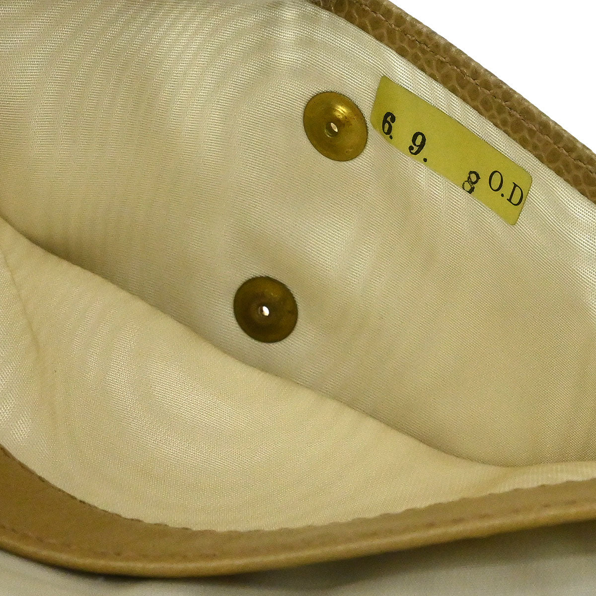 Chanel Beige Caviar Skin Long Wallet