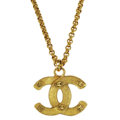 Chanel Gold CC Chain Pendant Necklace 29