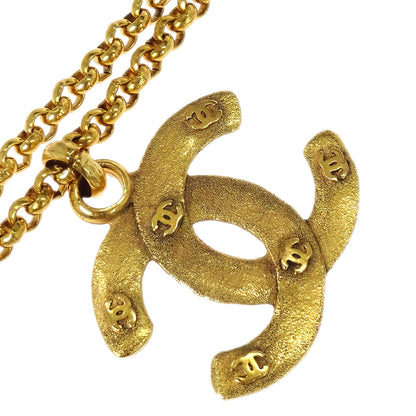 Chanel Gold CC Chain Pendant Necklace 29