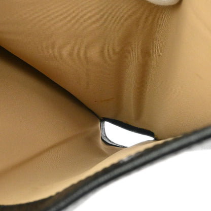 Christian Dior Black Saddle Wallet