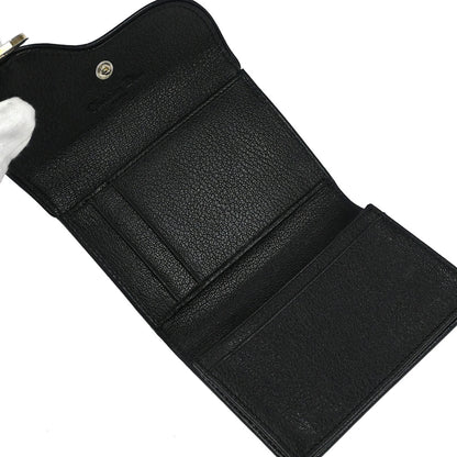Christian Dior Black Saddle Wallet