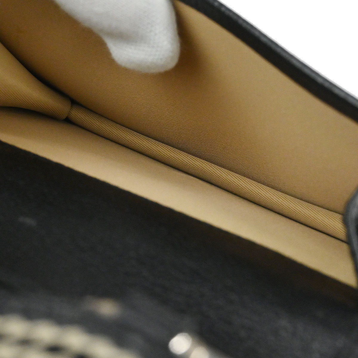 Christian Dior Black Saddle Wallet