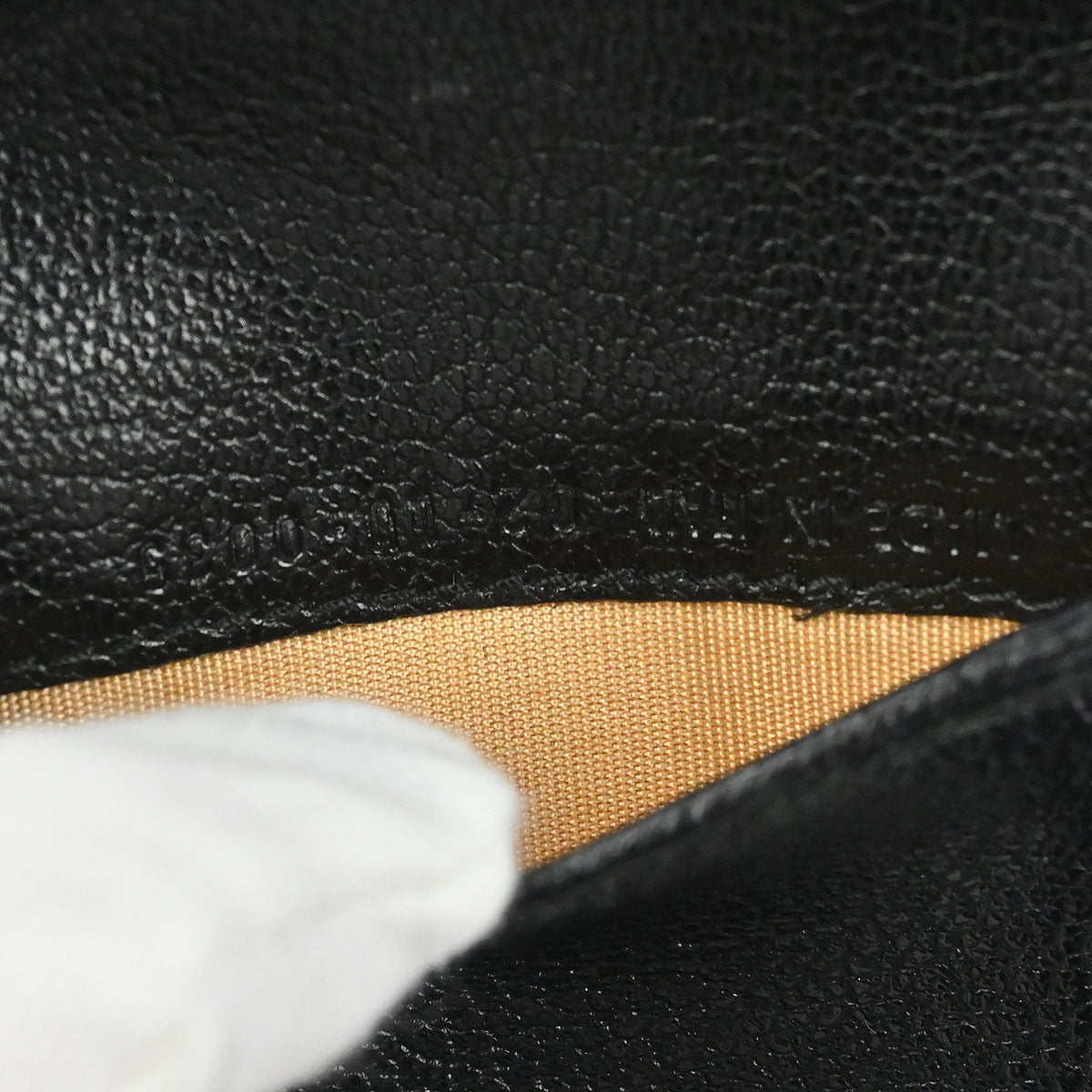 Christian Dior Black Saddle Wallet