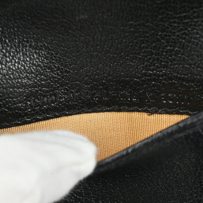 Christian Dior Black Saddle Wallet