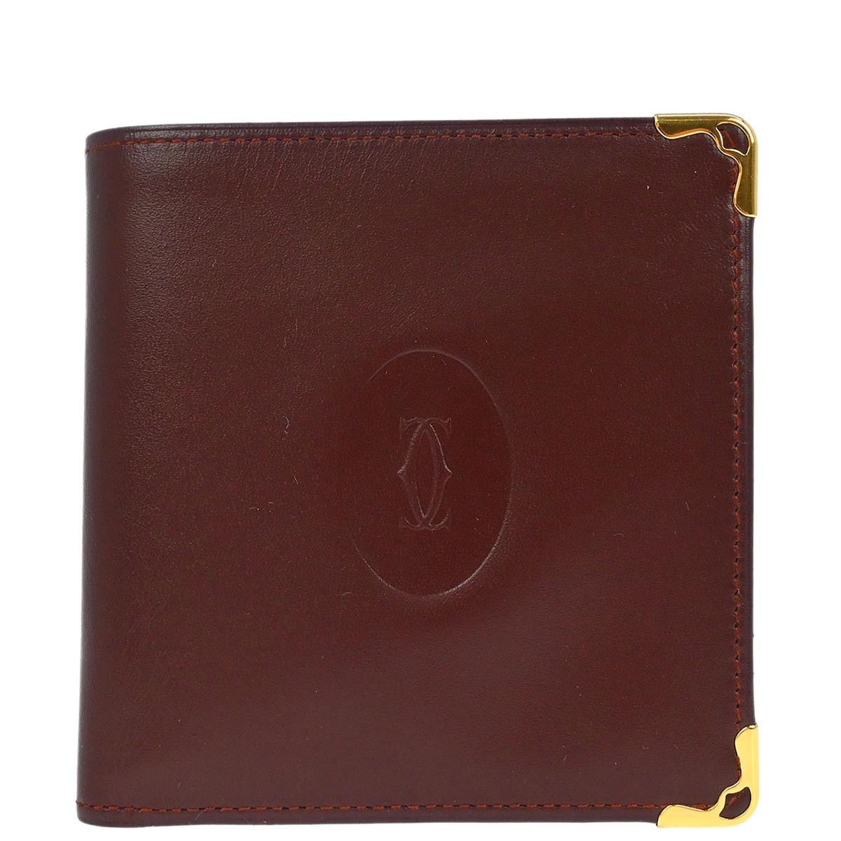 Cartier Bordeaux Must de Cartier Bifold Wallet