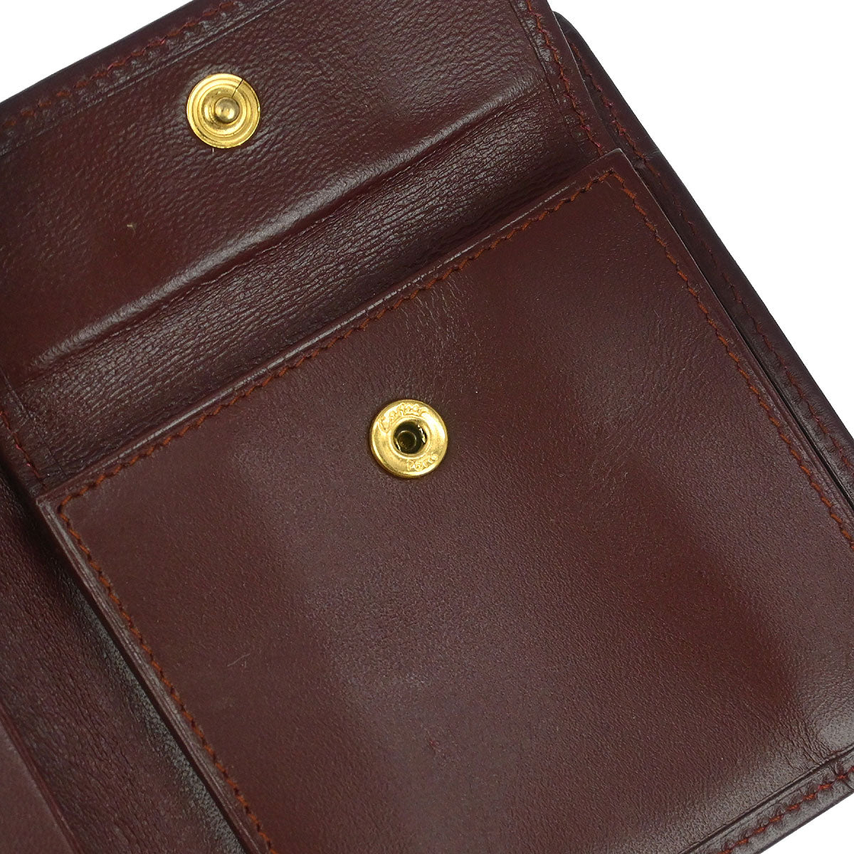 Cartier Bordeaux Must de Cartier Bifold Wallet