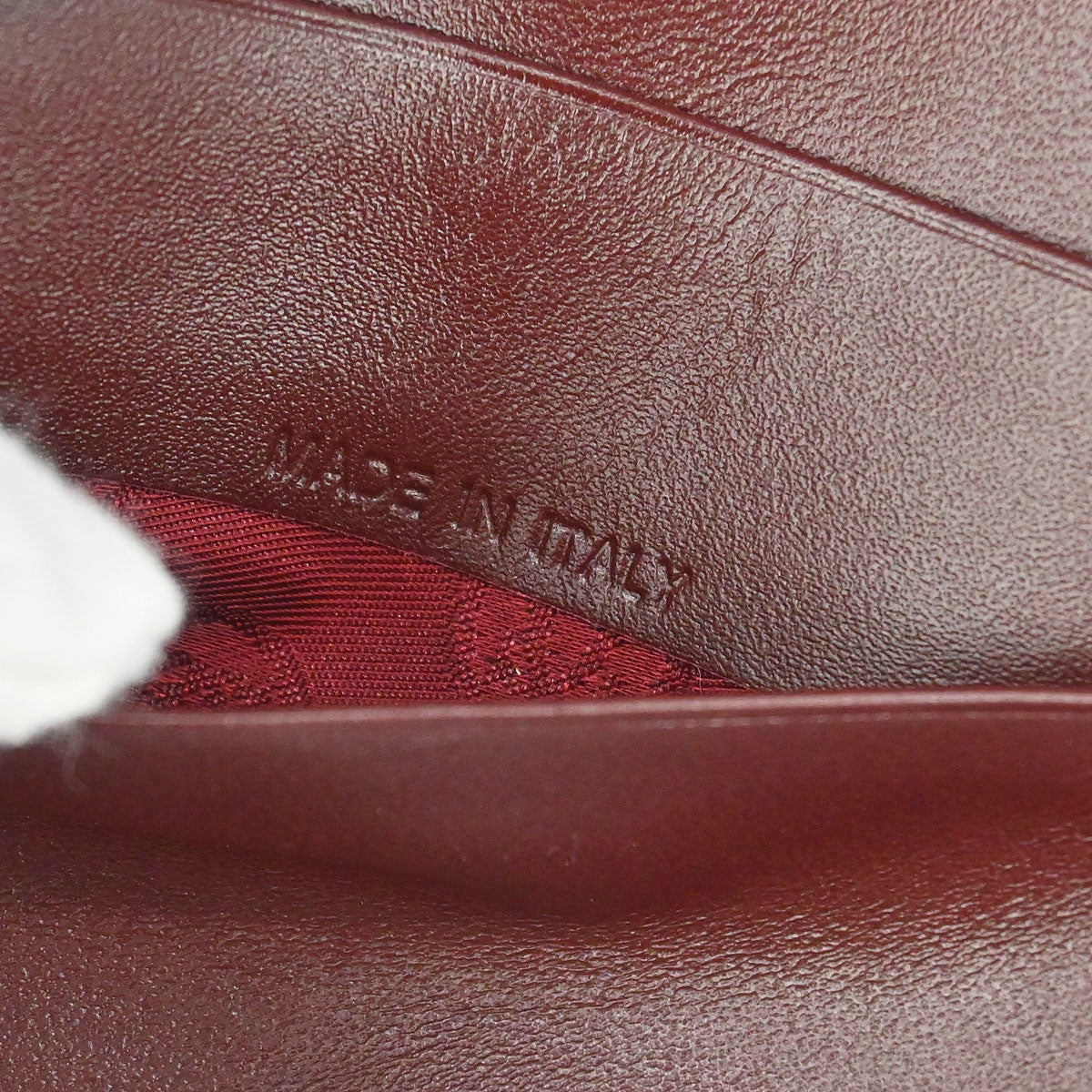 Cartier Bordeaux Must de Cartier Bifold Wallet