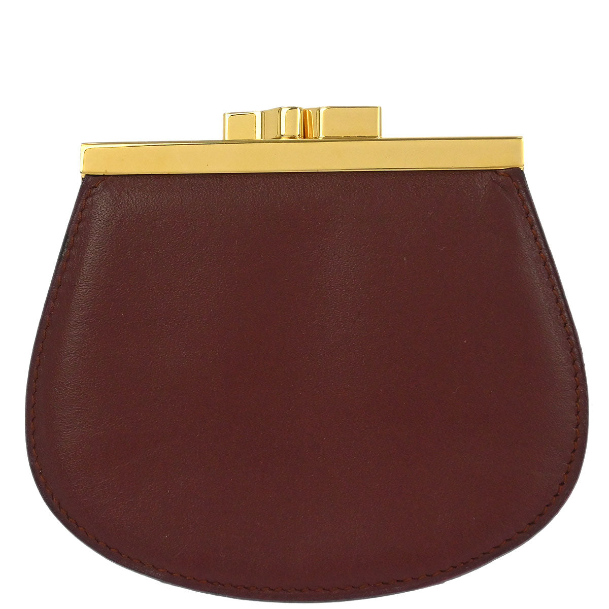 Cartier Bordeaux Must de Cartier Coin Purse Wallet