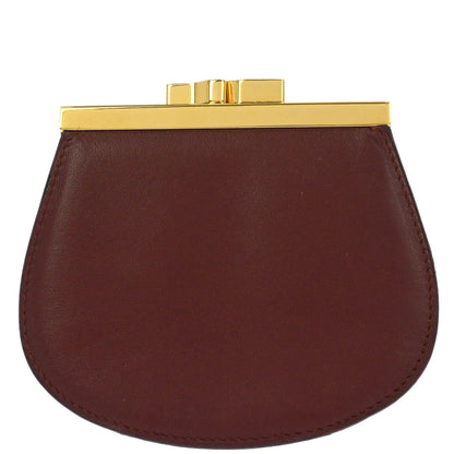 Cartier Bordeaux Must de Cartier Coin Purse Wallet