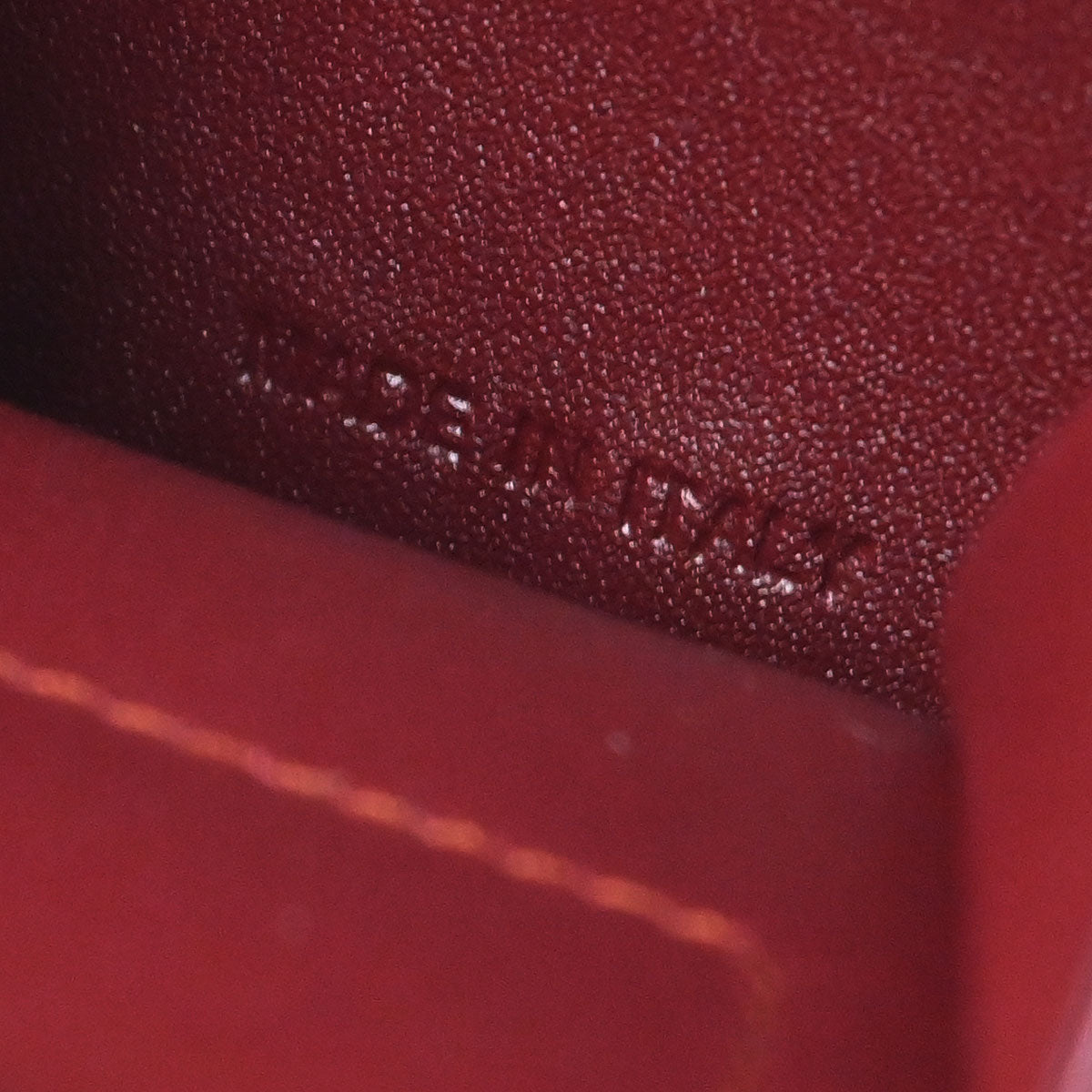 Cartier Bordeaux Must de Cartier Coin Purse Wallet