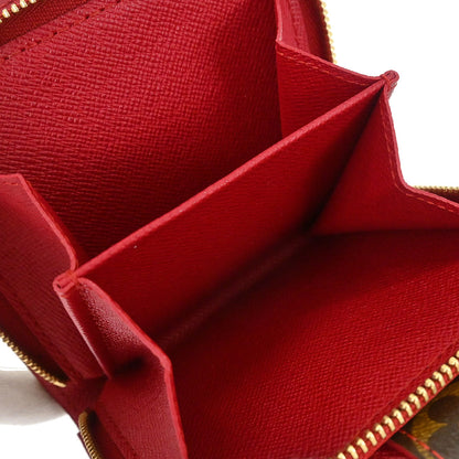 Louis Vuitton Monogram Cherry Compact Zip Wallet M95005