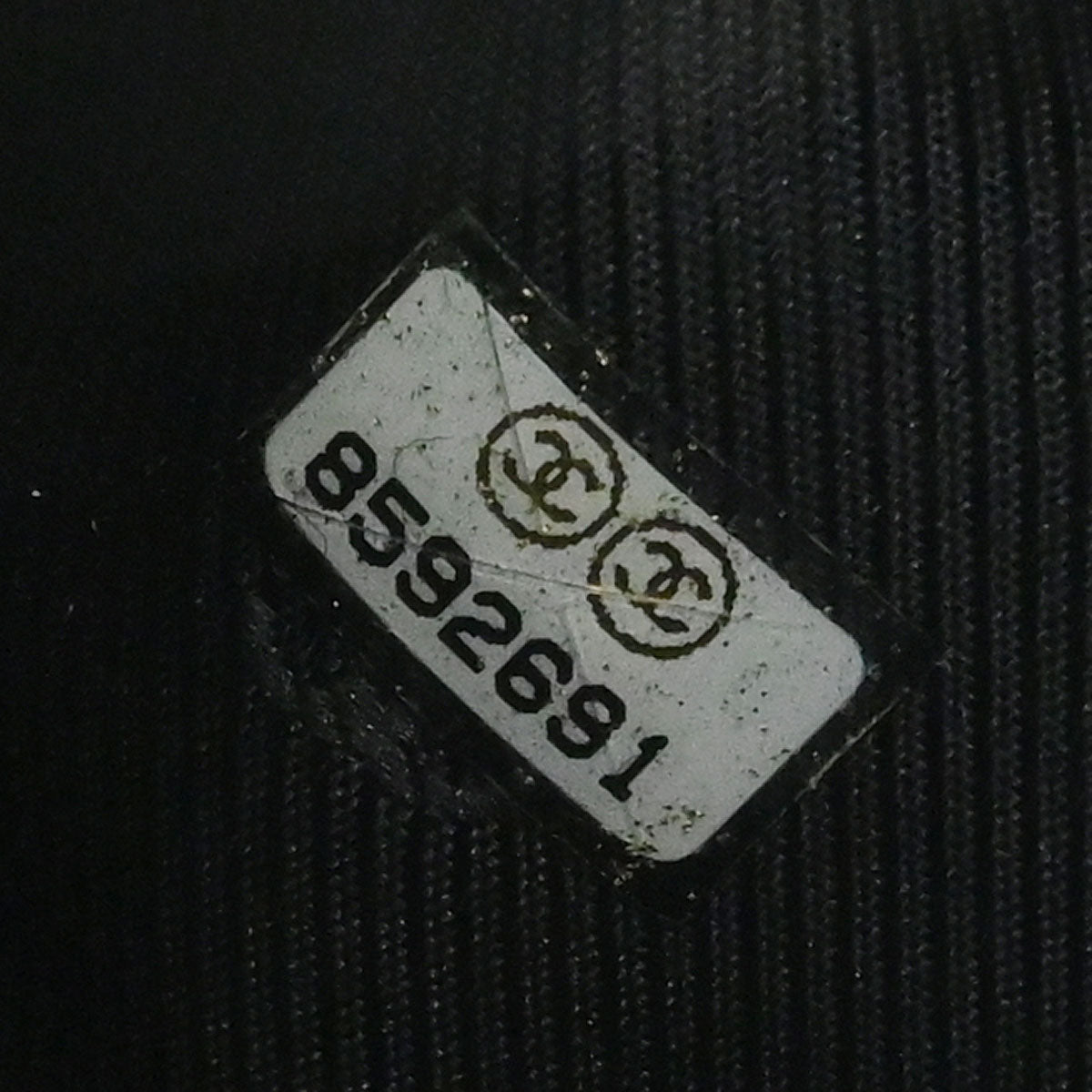 Chanel Calfskin Black Coin Purse Wallet