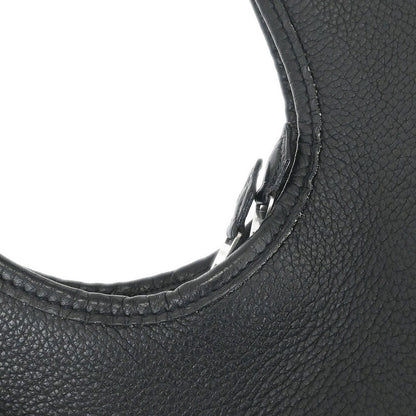 Hermes Black Taurillon Clemence Massai PM Shoulder Bag