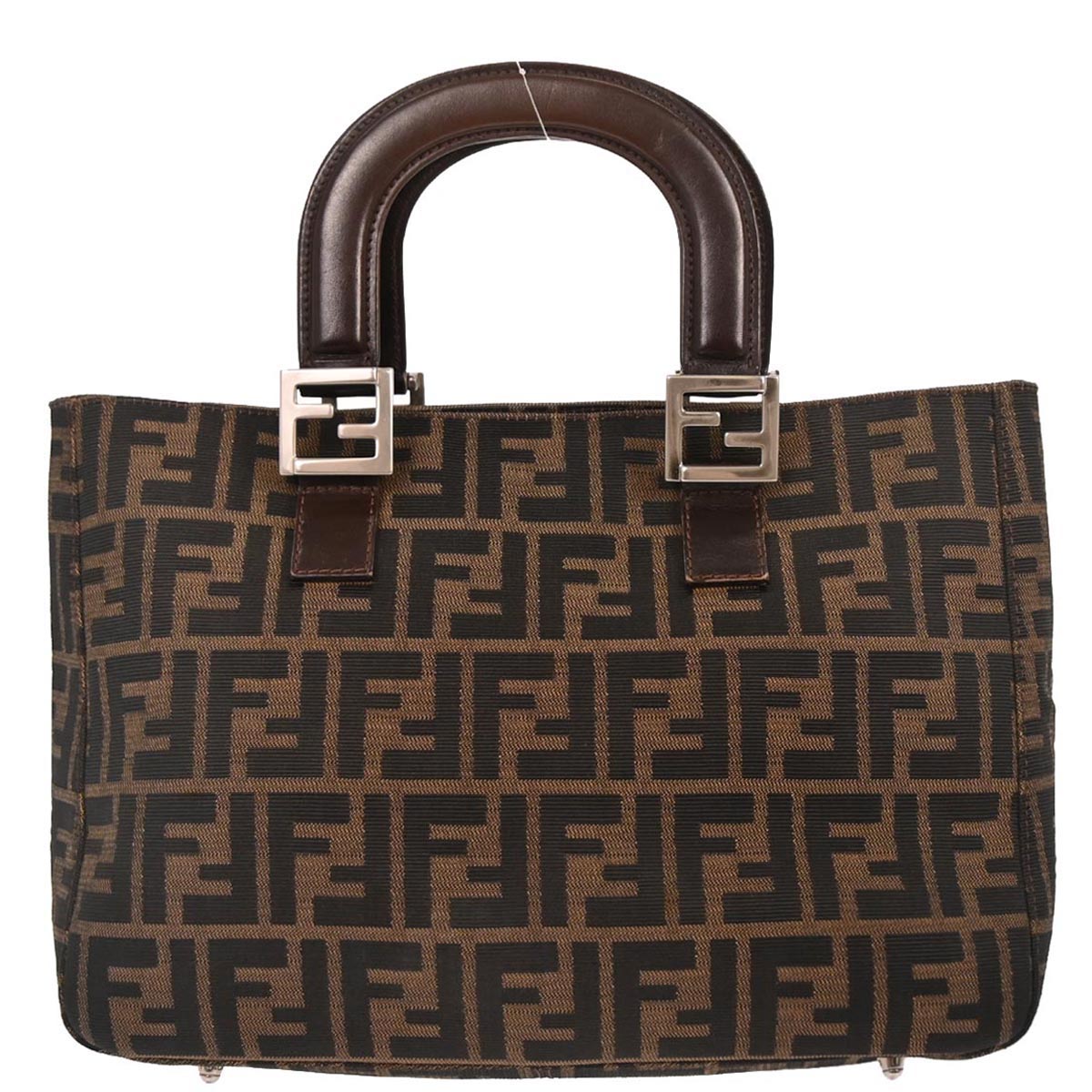Fendi Brown Zucca Tote Handbag