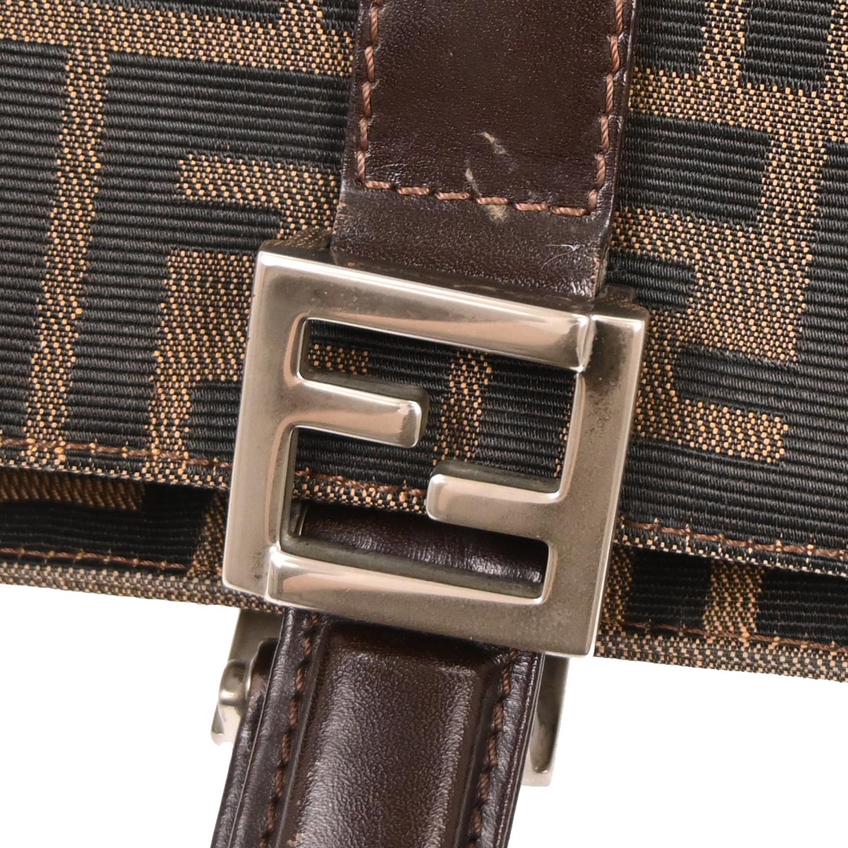 Fendi Brown Zucca Tote Handbag