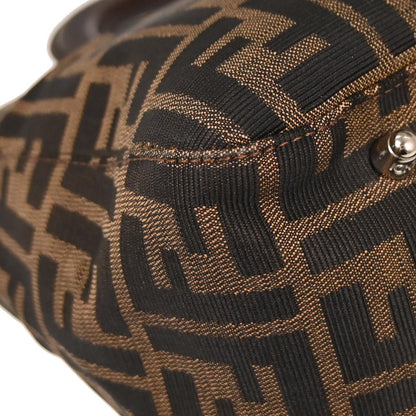 Fendi Brown Zucca Tote Handbag