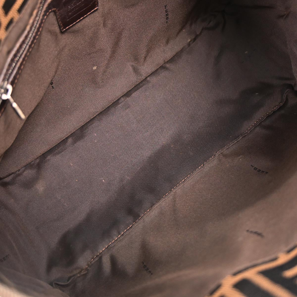 Fendi Brown Zucca Tote Handbag