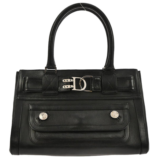 Christian Dior Black Leather Handbag