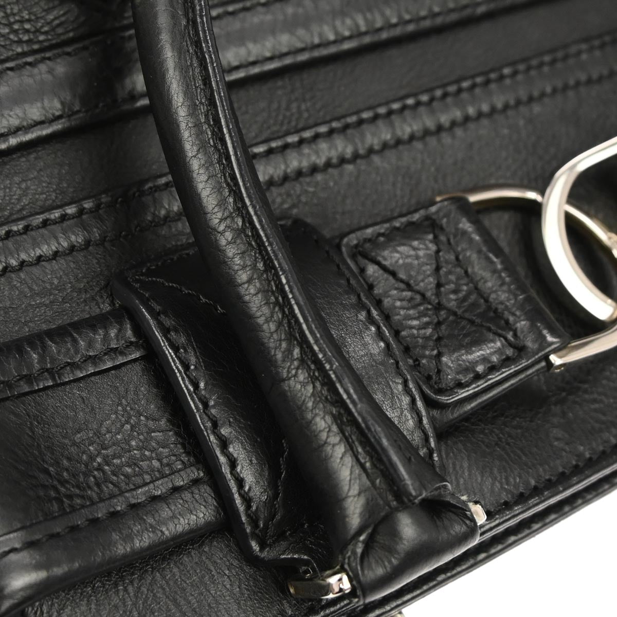 Christian Dior Black Leather Handbag