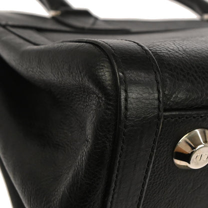 Christian Dior Black Leather Handbag