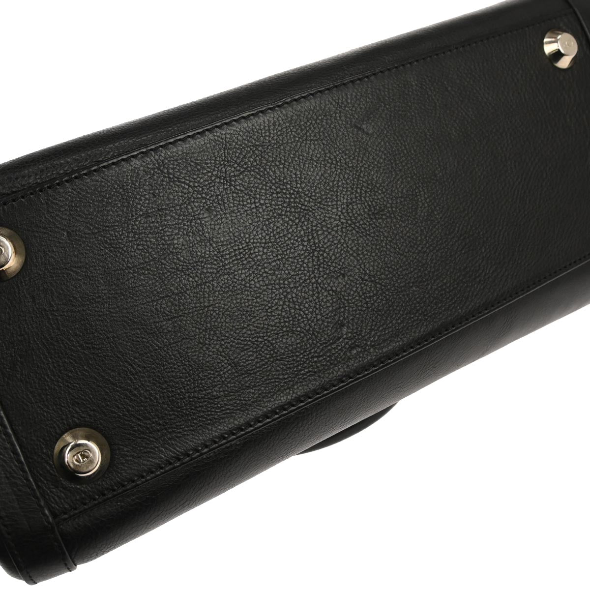 Christian Dior Black Leather Handbag
