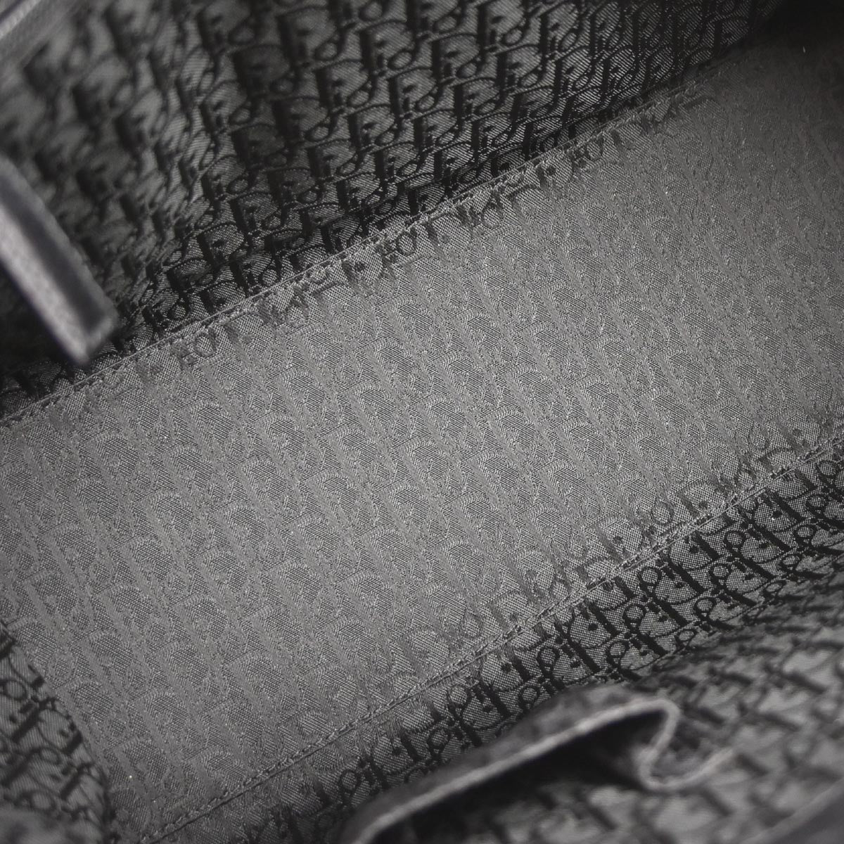 Christian Dior Black Leather Handbag