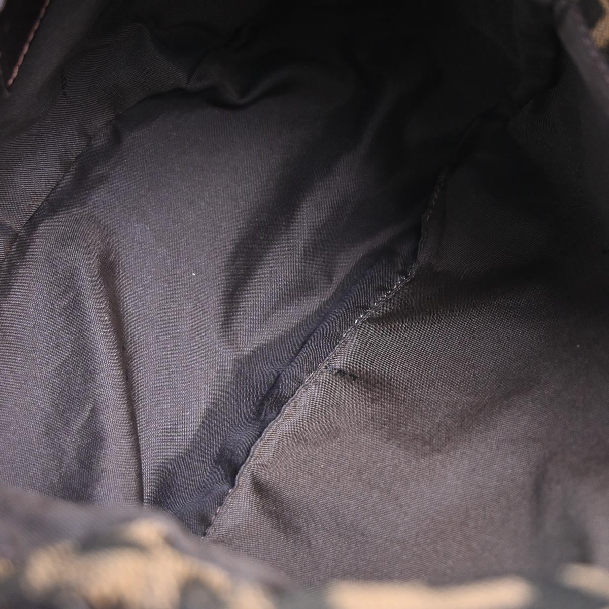 Fendi Brown Canvas Zucca Handbag