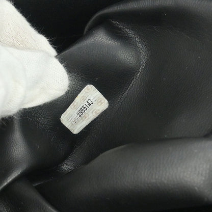 Chanel 1991-1994 Black Lambskin Shoulder Bag