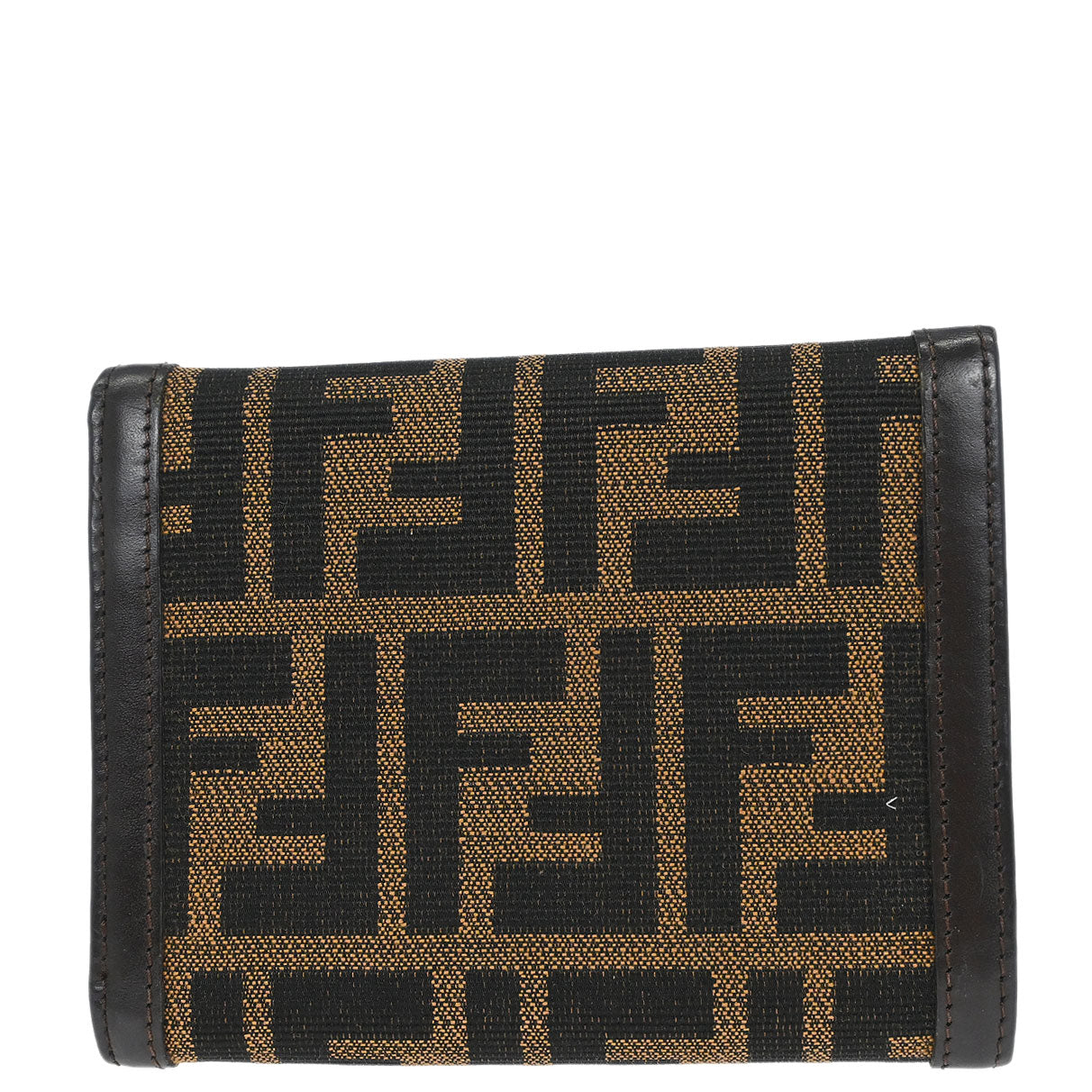 Fendi Brown Zucca Wallet Purse