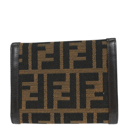 Fendi Brown Zucca Wallet Purse