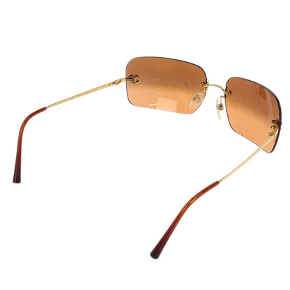 Chanel Sunglasses Eyewear Brown 62□17 Small Good