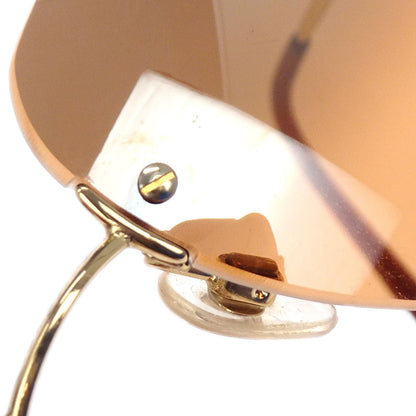 Chanel Sunglasses Eyewear Brown 62□17 Small Good