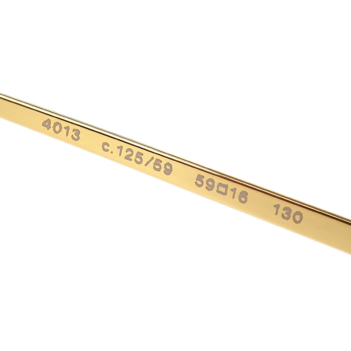 Chanel Sunglasses Eyewear Brown 59□16 Small Good