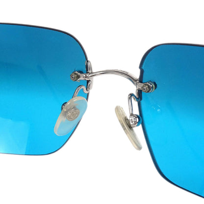 Chanel Sunglasses Eyewear Blue Small Good
