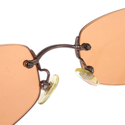 Chanel Sunglasses Eyewear Orange Small Good