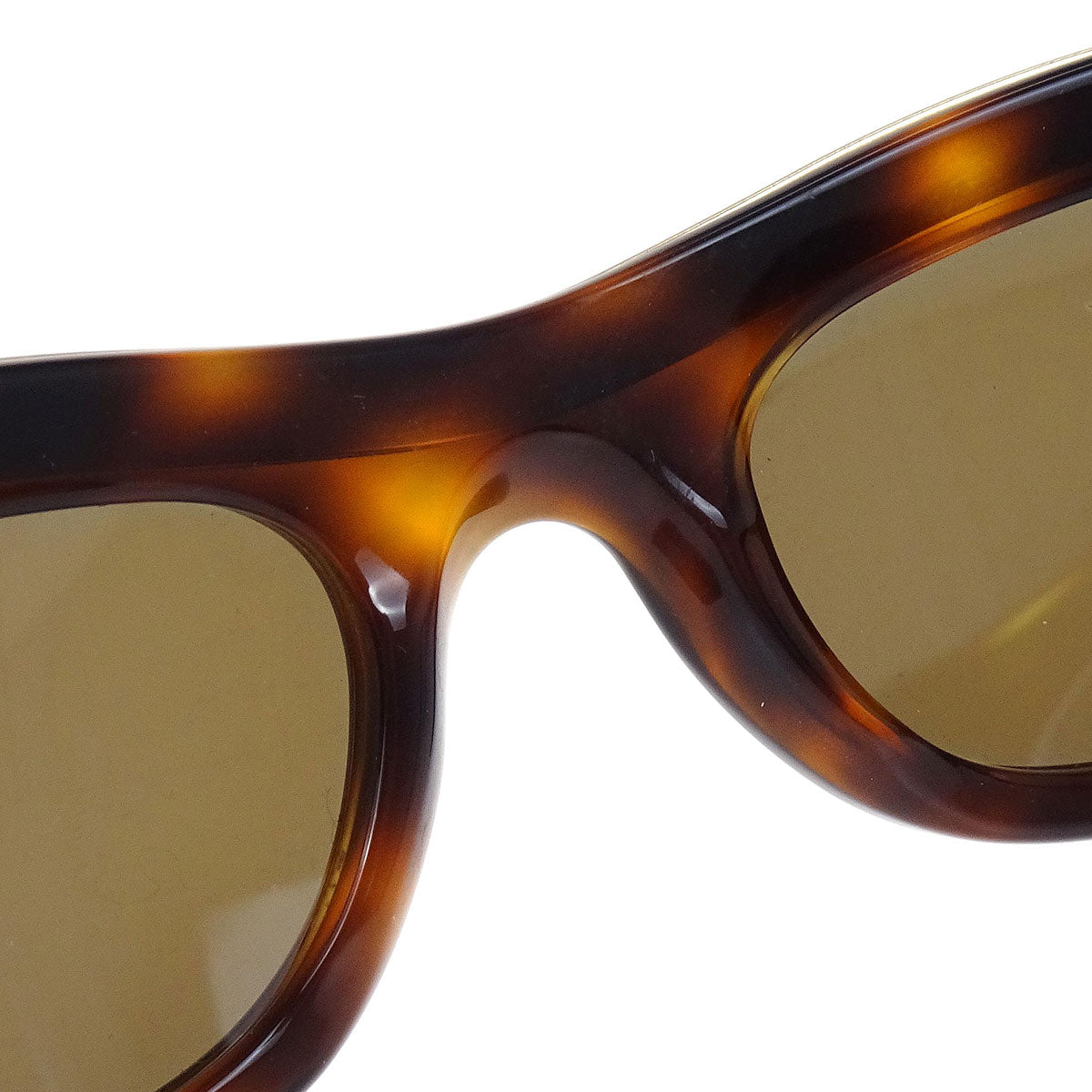 Chanel Sunglasses Eyewear Brown Small Good