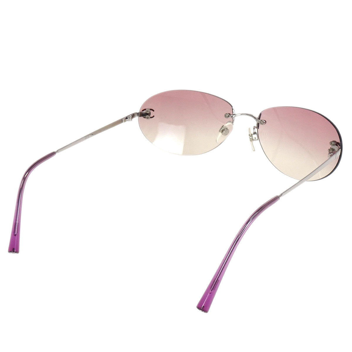 Chanel Sunglasses Eyewear Pink Small Good