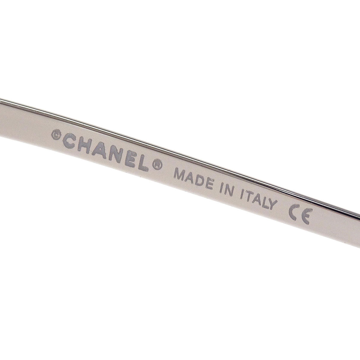 Chanel Sunglasses Eyewear Pink Rhinestone Small Good