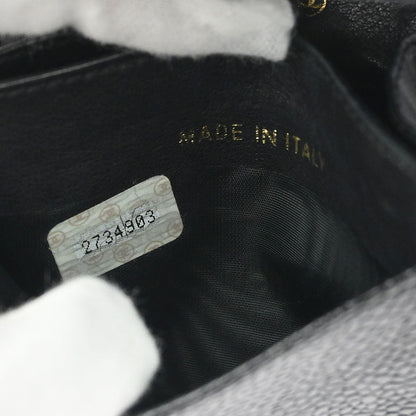 Chanel Black Caviar Skin Coin Purse Wallet