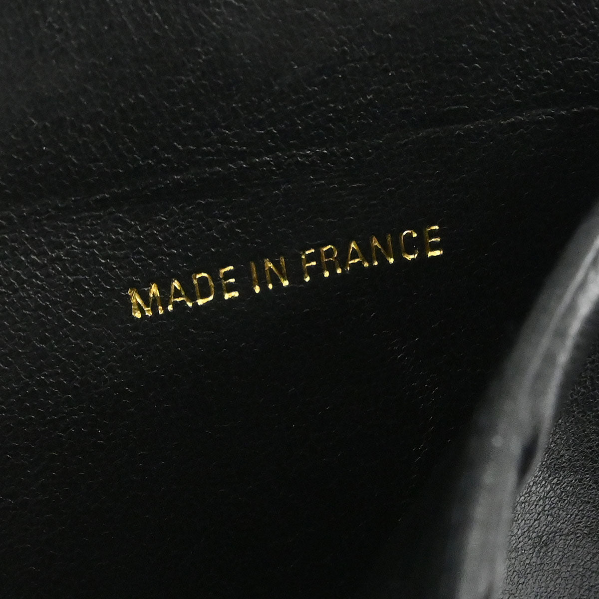 Chanel Black Caviar Skin Coin Purse Wallet