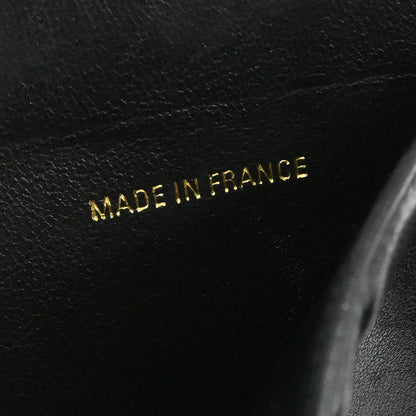 Chanel Black Caviar Skin Coin Purse Wallet