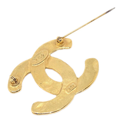 Chanel CC Brooch Pin Gold 1262/29