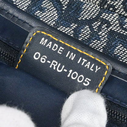 Christian Dior Navy Trotter Saddle Handbag