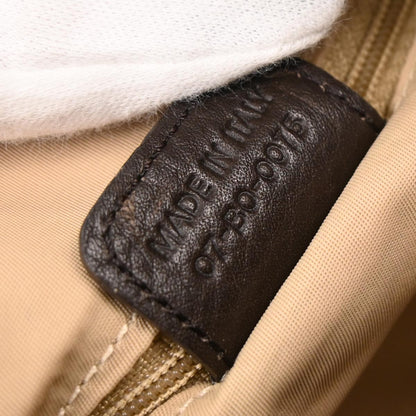 Christian Dior Brown Beige Street Chic Trotter Handbag