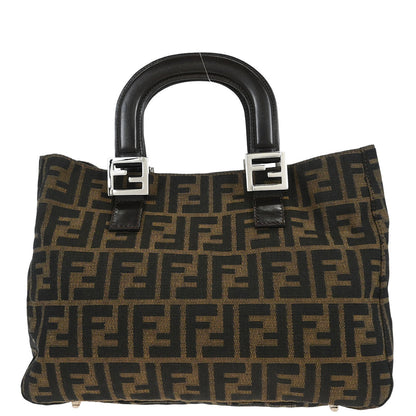 Fendi Brown Zucca Tote Handbag
