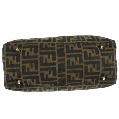 Fendi Brown Zucca Tote Handbag