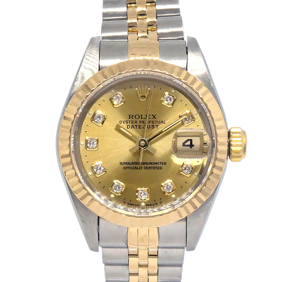 Rolex Oyster Perpetual Datejust 26mm Ref.69173G Self-winding Watch SS 18K