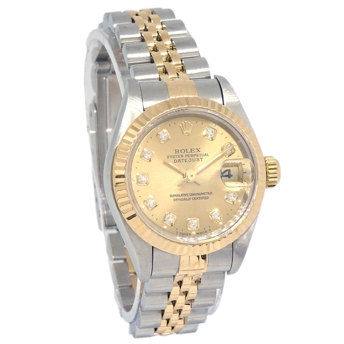 Rolex Oyster Perpetual Datejust 26mm Ref.69173G Self-winding Watch SS 18K