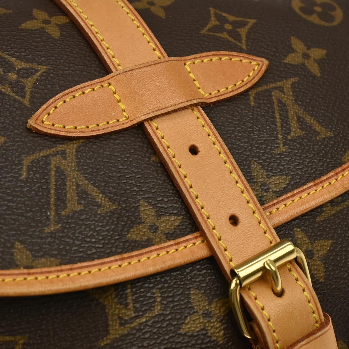 Louis Vuitton Monogram Saumur 30 Messenger Shoulder Bag M42256