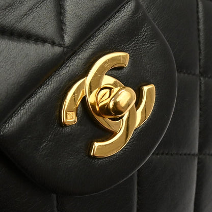 Chanel 1994-1996 Black Lambskin Backpack